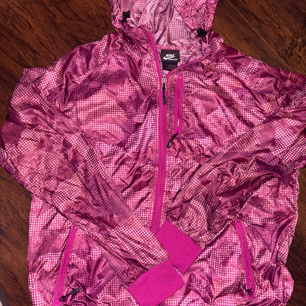 Nike Vibrant Pink Hooded Jacket